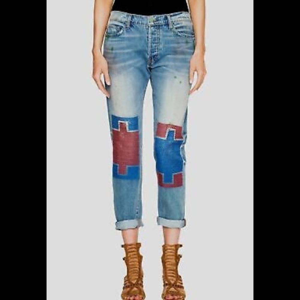 Sandrine Rose Noa Embroidered Jeans